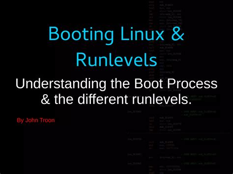 Lab 8-1 Working With Boot Loader And Runlevels 8