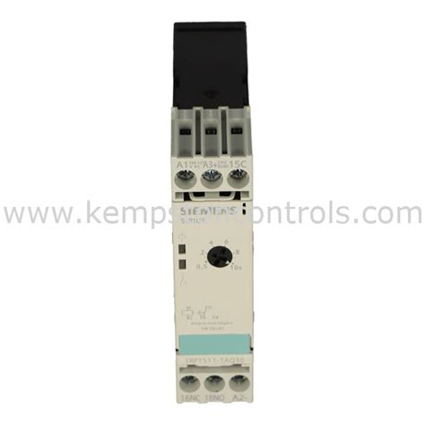 Siemens 3RP1511 1AQ30 SIEMENS SIRIUS TIMER 0 5 10S ONDELAY 1CO 110V