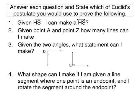 PPT - Euclid’s Five Postulates PowerPoint Presentation, free download ...