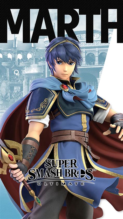 Super Smash Bros Ultimate Marth Wallpapers Cat With Monocle