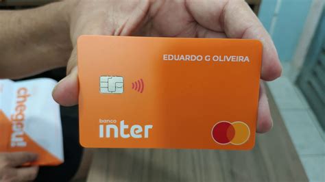 Chegou o Novo Cartão Mutiplo Banco Inter Contactless YouTube