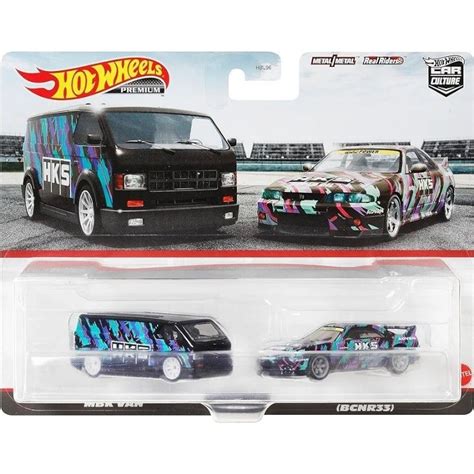 玩具快克 HOT WHEELS 風火輪 汽車文化 精裝 雙車 東瀛戰神 廠車 HKS 塗裝 R GTR VAN 蝦皮購物