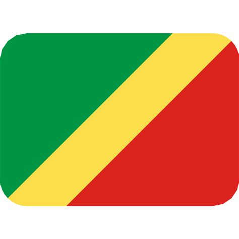 Flag For Flag Congo Brazzaville Vector SVG Icon - SVG Repo