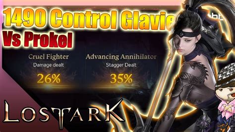 [lost Ark] 1490 Control Glavier Vs Prokel Youtube