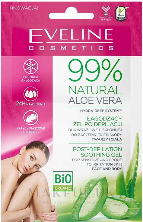 Multifunctional Aloe Face Body Gel Eveline Cosmetics Aloe Vera