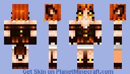 Fox Girl Minecraft Skin