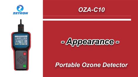 Zetron Handheld Ozone O Leak Meter Appearance Youtube