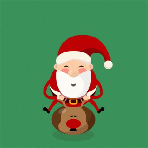 Reindeer Funny GIF - Reindeer Funny Santa - Discover & Share GIFs