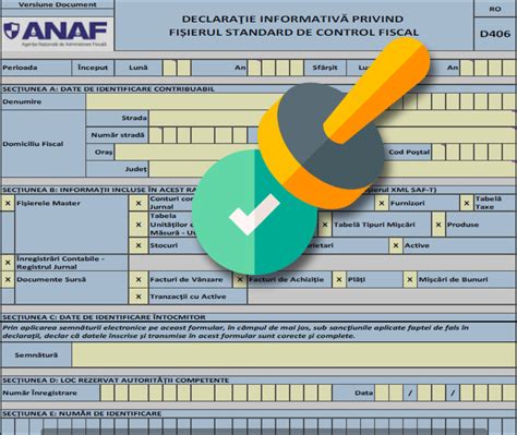 D Saf T Teste Oficiale Anaf Pentru Depunere Corect