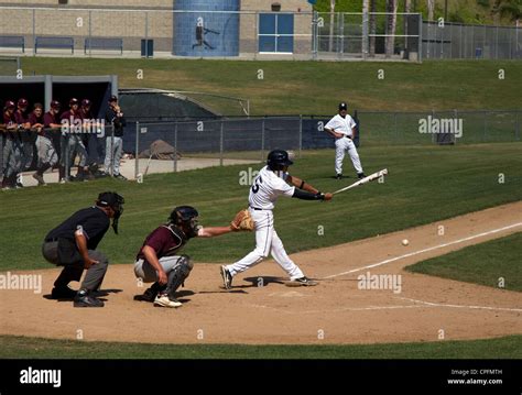 Baseball Batter Front View