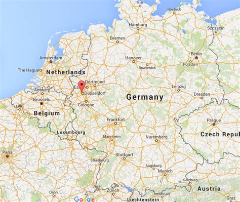 Where is Neuss on map Germany