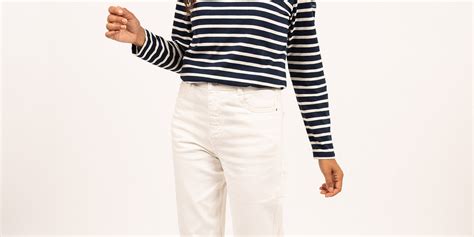 Womens French Striped Shirt Long Sleeve Saint James® Saint James Usa