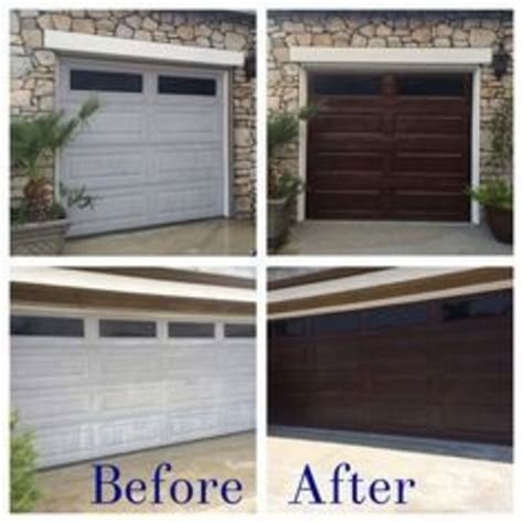 PAINTING GARAGE DOOR BEFORE AND AFTER PICTURES | GARRDENOFLOVE