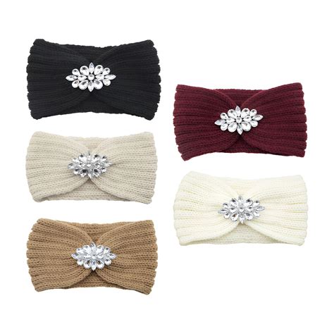 TELOLY 5Pcs Headbands for Women,Grease-Blurring Styling Effect