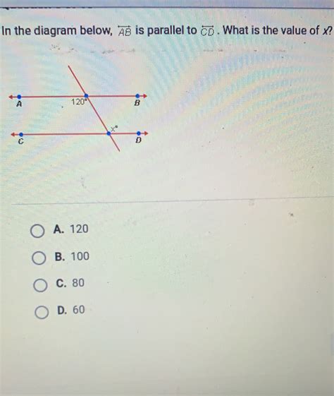 Solved In The Diagram Below Vector Ab Is Parallel To Vector Cd What