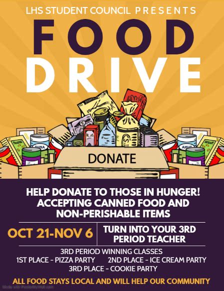 Student Council Hosts Canned Food Drive – Eagle Eye News