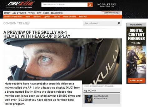 Skully Motorcycle Helmet Review - webBikeWorld