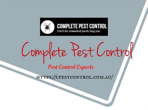 Ppt Complete Pest Control Powerpoint Presentation Free Download Id 12433014