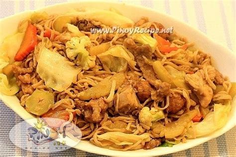 Pancit Miki Guisado Recipe Filipino Recipes Portal