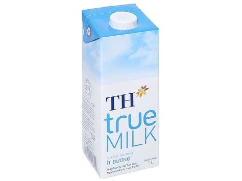 Hộp sữa tươi TH true Milk 1 lít giá tốt tại Bách hoá XANH