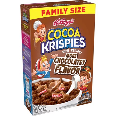 Kellogg S Cocoa Krispies Cereal Smartlabel