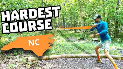 Pro Disc Golf Course Hardest In North Carolina Youtube