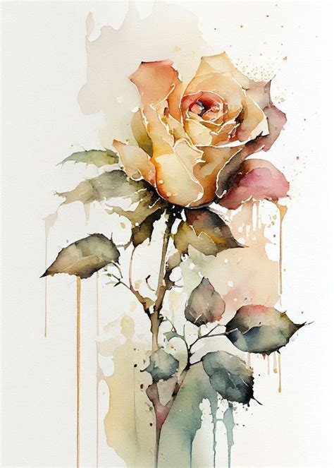 Watercolor Art Lessons Watercolor Flowers Paintings Flower Art