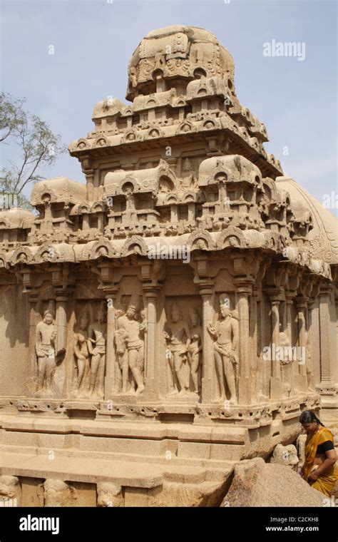 Mahabalipuram Tamil Nadu India Stock Photo - Alamy