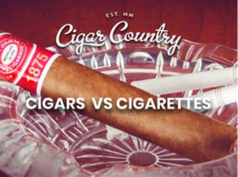 Cigars vs Cigarettes. ¿What Are The Differences?