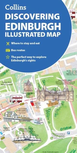 Discovering Edinburgh Illustrated Map: Ideal for exploring by Collins ...