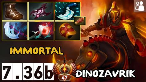 Dinozavrik Chaos Knight Carry Immortal 7 36b Immortal Dota 2