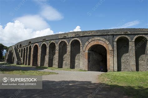 The Amphitheatre of Pompeii is the oldest surviving Roman amphitheatre ...