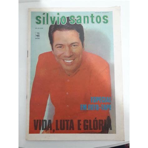 Silvio Santos Vida Luta E Gloria Biografia Em Quadrinhos 1969