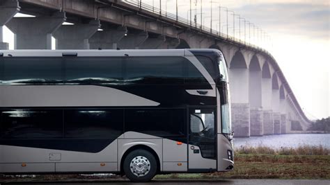 New 4 Metre High Double Decker For Europe Volvo Buses