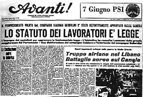 Statuto Dei Lavoratori La Legge Del Maggio Del