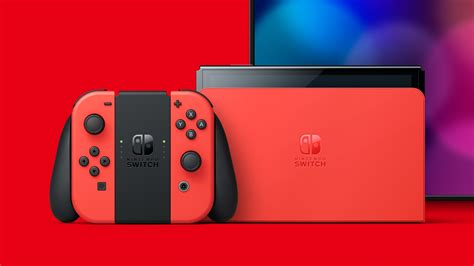 Photos of the Switch OLED - Mario Red Edition