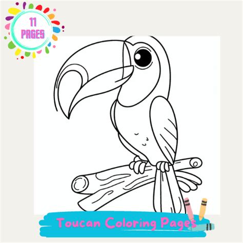 11 Toucan Coloring Pages For Kids Free Pdf Printables