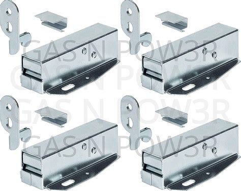 X4 Tutch Latch Automatic Spring Catch For Press To Open Cupboard Doors