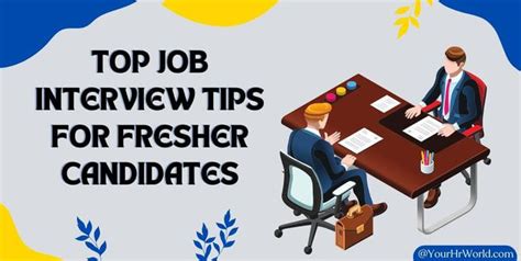 Top Job Interview Tips For Fresher Candidates