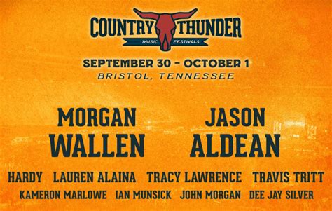 Country Thunder - Sept. 30 - Oct. 1, 2022