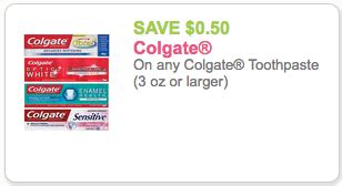 Free Printable Colgate Toothpaste Coupon