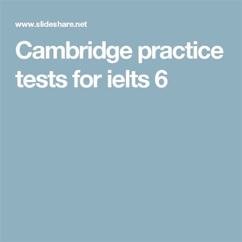 Cambridge Practice Tests For Ielts Practice Testing Ielts Practice