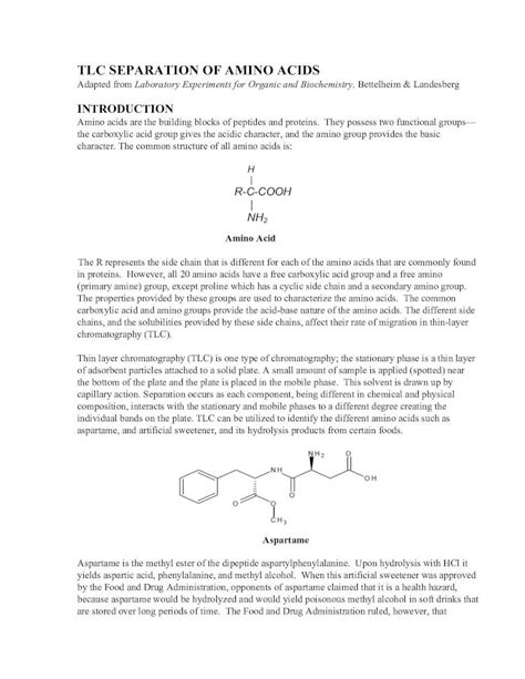 Pdf Tlc Separation Of Amino Acids Dokumen Tips