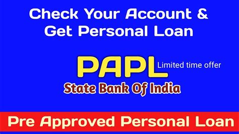 Check Yono Sbi Pre Approved Loan Sbi Pre Approved Personal Loans