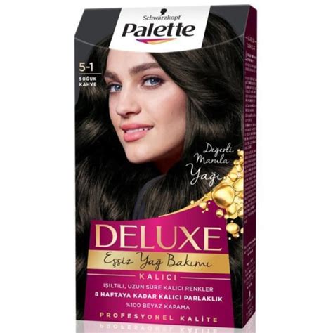 Palette Deluxe Saç Boyası No 5 1 Soğuk Kahve