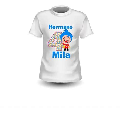 Playeras Personalizada Plim Plim Cumplea Os Fiesta Familia En Venta