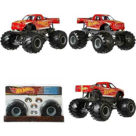 Hot Wheels Monster Trucks SKELETON CREW Connect And Crash Monster Truck Contemporary Manufacture