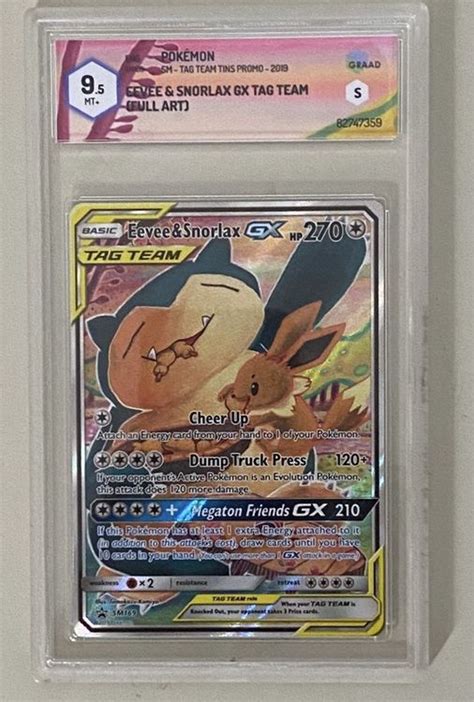 Carte Pokemon Eevee Snorlax Gx Tag Team Promo SM 169 Kaufen