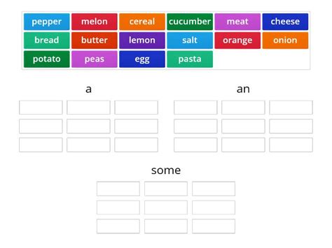 Ff3 Unit 8 Food Skills Time Group Sort