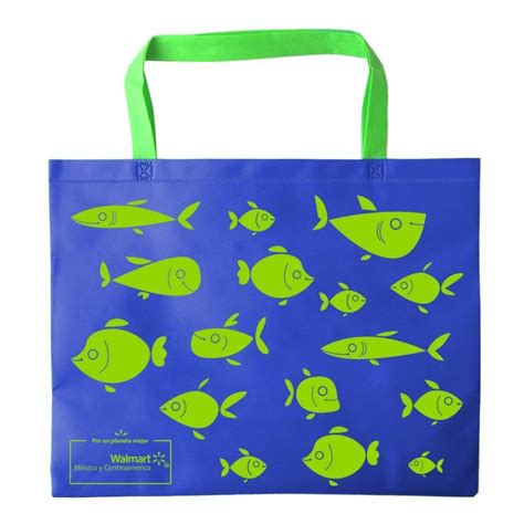 Bolsa Reutilizable Great Value Peces Grande 1 Pza Walmart